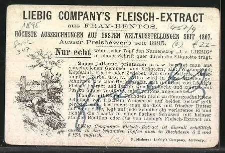 Sammelbild Liebig, Liebig Company`s Fleisch-Extract, Wintersport, Eisschiessen Alpenländer