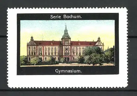 Reklamemarke Serie: Bochum, am Gymnasium