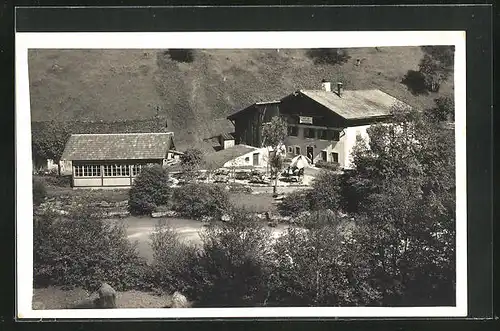 AK Mieders, Café und Restaurant Kirchbrücke