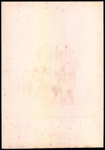 Lithographie Landgrafschaft Hessen, Infanterie, altkoloriert, montiert, aus Eckert & Monten um 1840 Vorzugsausgabe