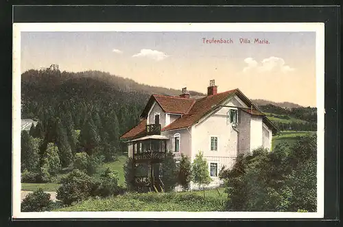 AK Teufenbach, Villa Maria