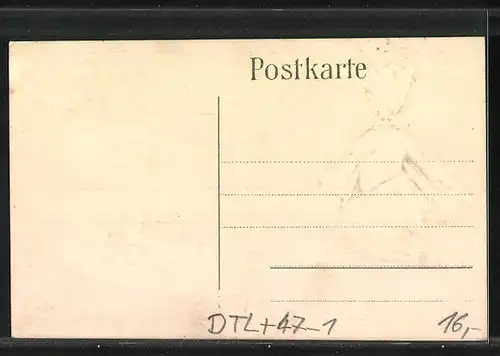 Künstler-Präge-AK Weiden, Die Einjährigen des Gymnasiums 1914, Wappen