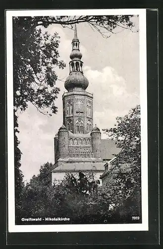 AK Greifswald, Turm der Nikolaikirche