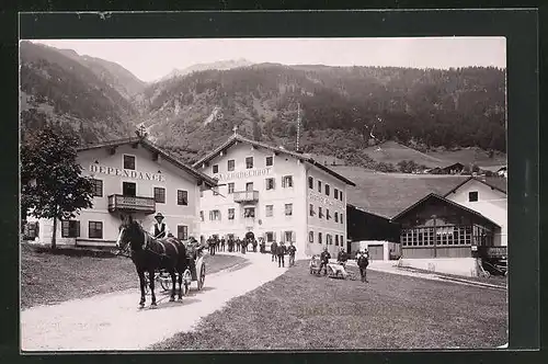 AK Neustift /Stubaital, Gasthof Salzburger Hof mit Dependance