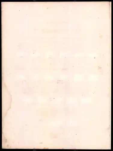Lithographie Schema der k. k. öster. Grenz Regimenter, Altkolorierte Lithographie Eckert & Monten um 1840, 35 x 26cm