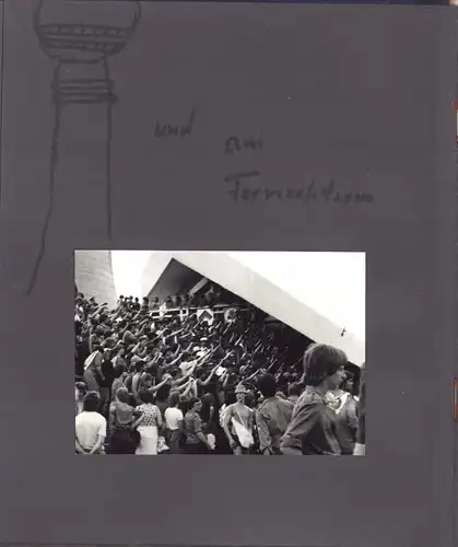 Fotoalbum 38 Fotografien 1979, DDR FDJ-Aufgebbot Klaus Intrau, Berlin FDJ Jugendfestival - Propaganda-Paraden