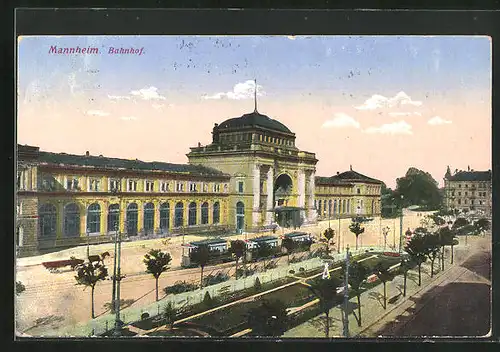 AK Mannheim, Bahnhof