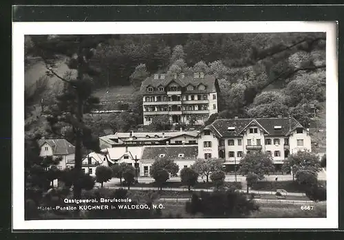 AK Waldegg, Gastgewerbl. Berufsschule, Hotel Kuchner