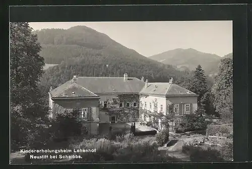 AK Neustift bei Scheibbs, Kindererholungsheim Lehenhof