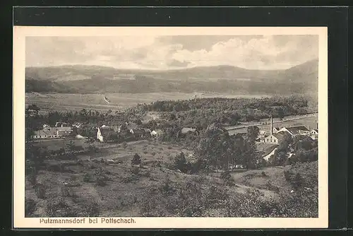 AK Putzmannsdorf bei Pottschach, Das Dorf im Wald