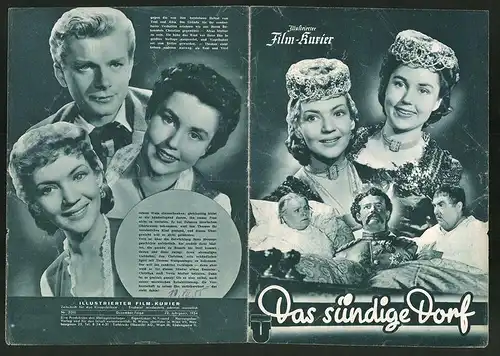 Filmprogramm IFK Nr. 2010, Das sündige Dorf, Günther Lüders, Albert Rueprecht, Regie: Ferdinand Dörfler