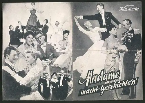 Filmprogramm IFK Nr. 1808, Madame macht Geschichte(n), Ethel Merman, Donald O`Conner, Regie: Walter Lang