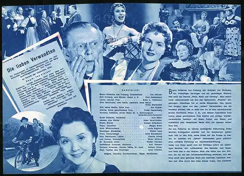 Filmprogramm IFK Nr. 2245, Die lieben Verwandten, Joe Stöckel, Paul Heidemann, Regie: Joe Stöckel