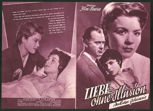 Filmprogramm IFK Nr. 2146, Liebe ohne Illusion, Sonja Ziemann, Curd Jürgens, Regie: Erich Engel