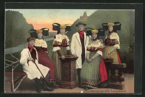 AK Schaumburg-Lippische Landestracht