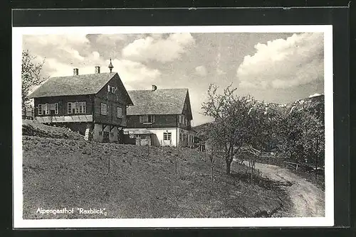 AK Prein a. d. Rax, Alpengasthof Raxblick