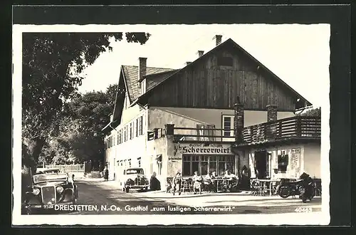 AK Dreistetten, Gasthof zum lustigen Scherrerwirt