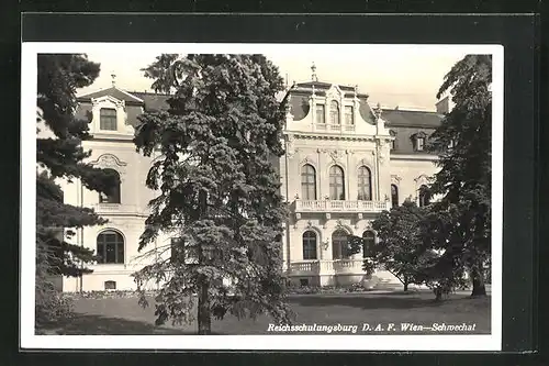 AK Schwechat, Reichsschulungsburg