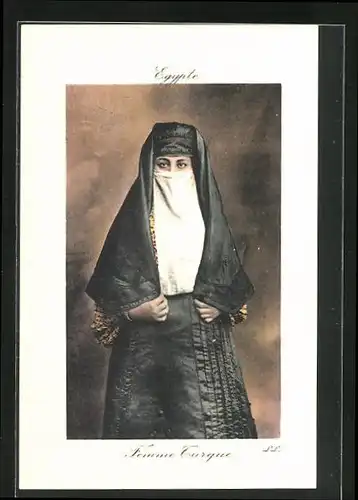 AK Egypte, Femme Turque, Türkische Frau