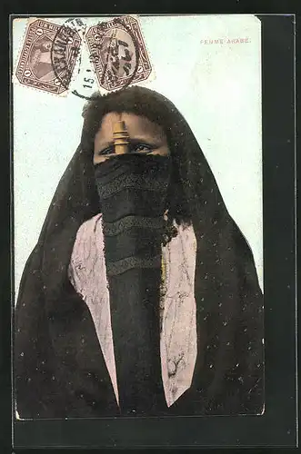 AK Arabische Frau, arabische Volkstypen