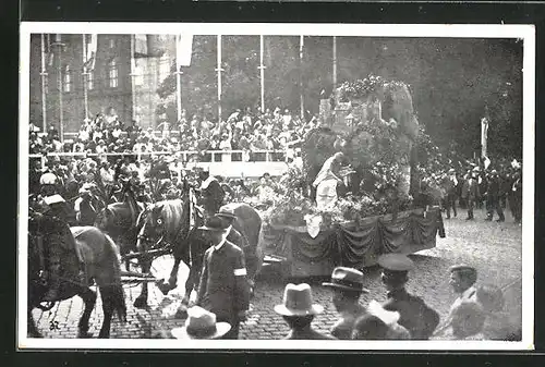 AK Wien, X. Sängerbundesfest, Festzug