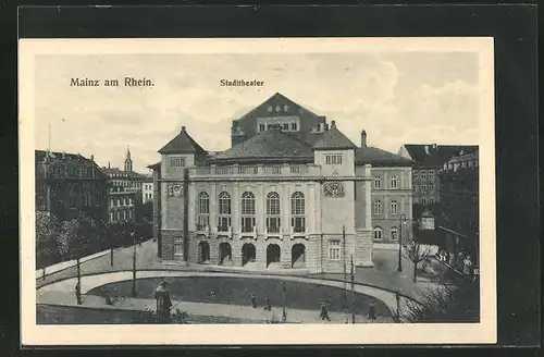 AK Mainz am Rhein, Stadttheater