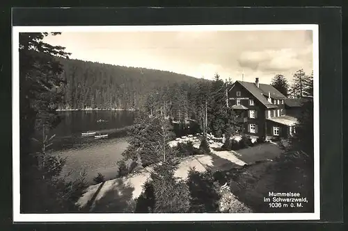 AK Seebach im Schwarzwald, Berghotel Mummelsee