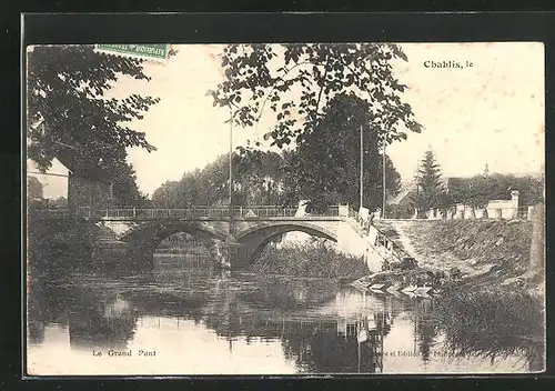 AK Chablis, Partie an der Brücke