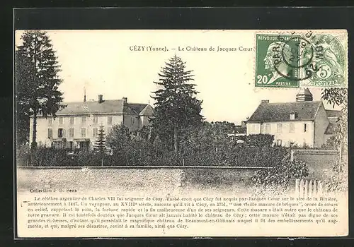 AK Cezy, Le Chateau de Jacques Coeur