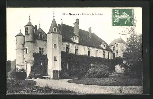 AK Noyers-sur-Serein, Chateau de Moutot