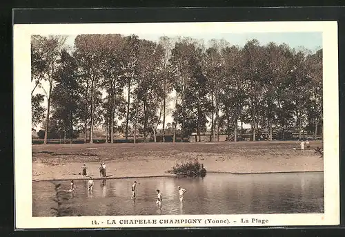 AK Champigny, La Chapelle - La Plage