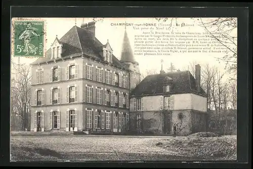 AK Champigny-sur-Yonne, Le Chateau