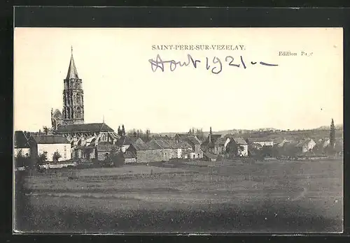AK Saint-Père-sous-Vezelay, Vue Gènèrale