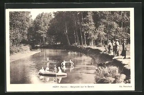 AK Hèry, Baignade sur le Serein