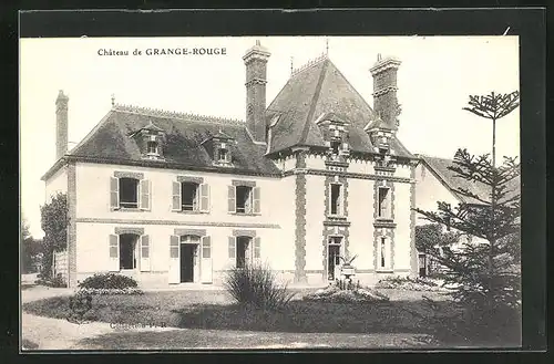 AK Saint-Martin-sur-Ouanne, Chateau de la Grange Rouge