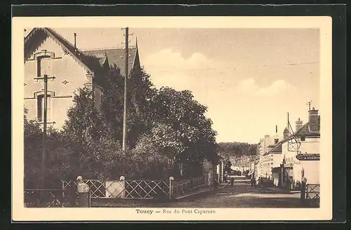AK Toucy, Rue du Pont Capureau