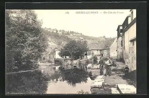 AK Cousin-le-Pont, Un Coin du Cousin