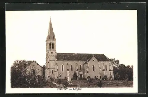 AK Egleny, L`Eglise et Monument