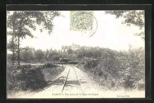 AK Parly, Vue prise de la ligne de Joigny