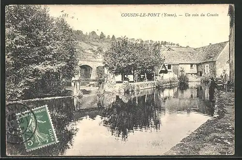 AK Cousin-le-Pont, Un Coin du Cousin