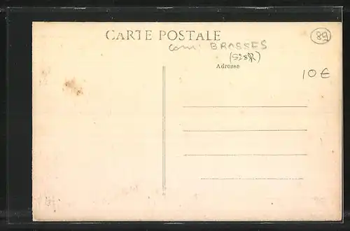 AK Chevroches, Partie auf den Feldern am Ort