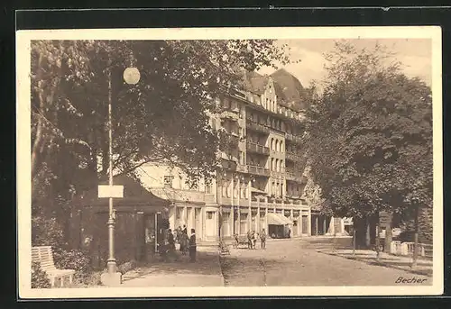 AK Bad Elster, Palasthotel Wettiner Hof