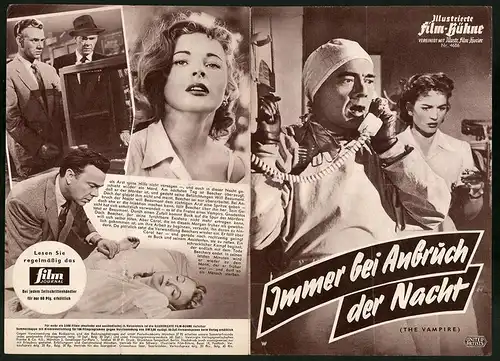 Filmprogramm IFB Nr. 4686, Immer bei Anbruch der Nacht, John Beal, Coleen Gray, Regie: Paul Landres
