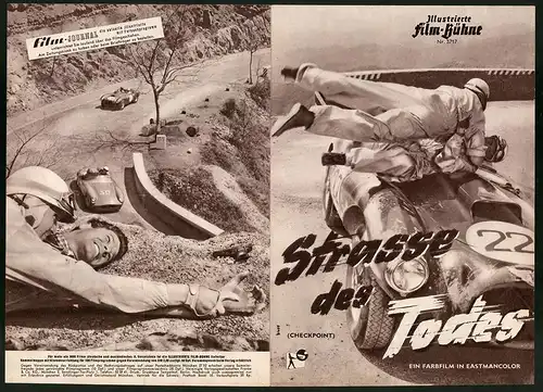 Filmprogramm IFB Nr. 3717, Strasse des Todes, Anthony Steel, Odile Versois, Regie: Ralph Thomas