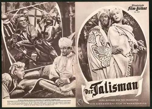 Filmprogramm IFB Nr. 2551, Der Talisman, Rex Harrison, Virginia Mayo, Regie: David Butler