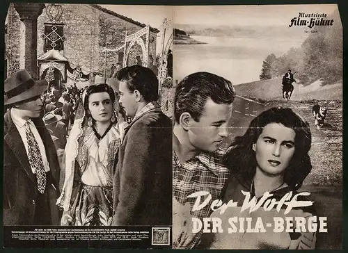 Filmprogramm IFB Nr. 1064, Der Wolf der Sila-Berge, Amedeo Nazzari, Silvana Mangano, Regie: Duilio Coletti