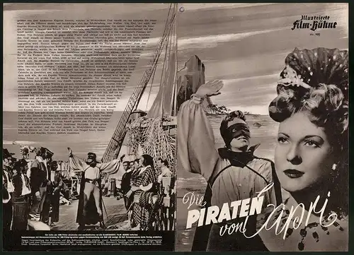 Filmprogramm IFB Nr. 990, Die Piraten von Capri, Louis Hayward, Binnie Barnes, Regie: Edgar Ulmer