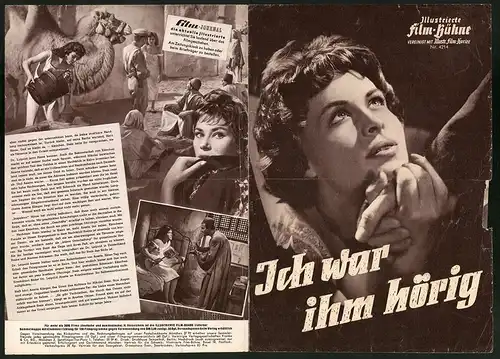 Filmprogramm IFB Nr. 4214, Ich war ihm hörig, Barbara Rütting, Carlos Thompson, Regie: Wolfgang Becker