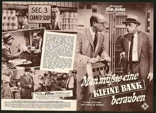 Filmprogramm IFB Nr. 4403, Man müsste eine kleine Bank berauben, T. Ewell, Mickey Rooney, Regie: Henry Levin