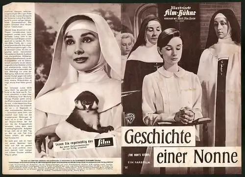 Filmprogramm IFB Nr. 5041, Geschichte einer Nonne, Audrey Hepburn, Peter Finch, Regie: Fred Zinnemann
